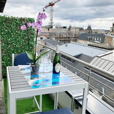 Unique Penthouse Terrasse Privative 1-4 Personnes A Cote De Louis Vuitton Apartment Luxembourg Exterior photo